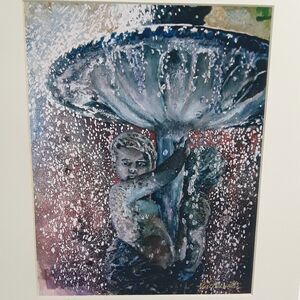 FINE ART PRINT WATERCOLOR By Gail Chandler Napa Valley California 7 1/2”x 9 1/2”